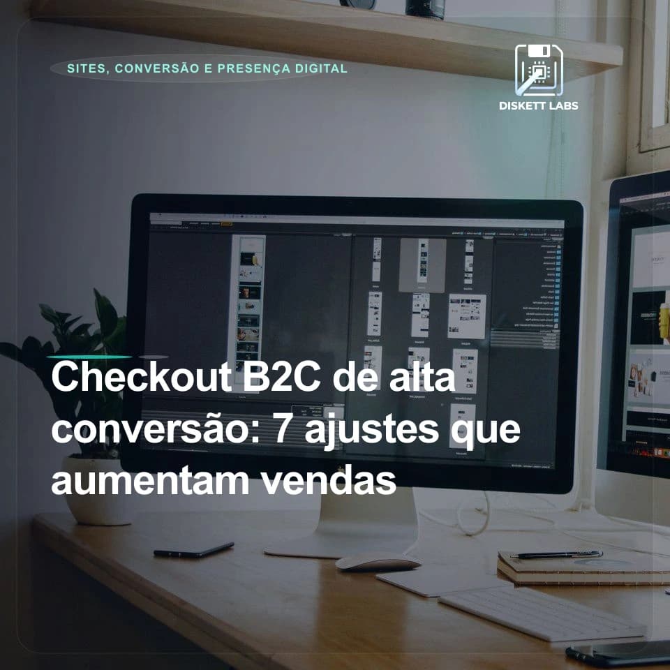 Checkout B2C de alta conversão: 7 ajustes que aumentam vendas